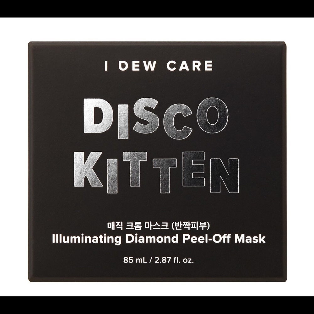 DISCO KITTEN Illuminating Diamond Peel-Off Mask